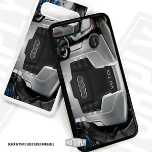 Printed Rubber Clip Phone Case Cover For iPhone - V6-TDI-Engine - Picture 1 of 7