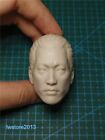 1:12 Japanese Samurai Head Sculpt Carved For 6inch Male Action Figure Body Toys