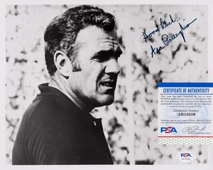 Ara Parseghian Notre Dame Irish Signed Autograph 8 x 10 Photo PSA DNA AH15026 - Picture 1 of 1