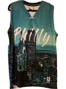 Jersey Champs Philly 4Xl #18 jersey rare cityscape basketball unisex - Picture 1 of 10