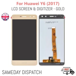 For Huawei Y6 2017 Replacement LCD Screen Touch Digitizer Display Assembly Gold - Picture 1 of 1