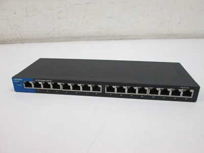LINKSYS LGS116 V2 16 PORT BUSINESS GIGABIT SWITCH - Image 1 of 4
