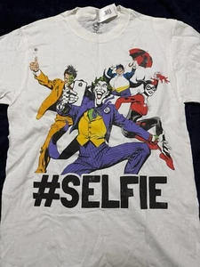 Vintage Joker Shirt Herren klein schwarz DC Comics Originals Batman Cartoon Y2K - Bild 1 von 8