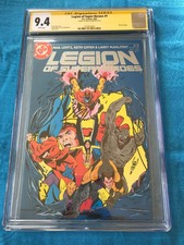 Legion of Super-Heroes #1 (1984) - DC - CGC SS 9.4 NM - Signed by Keith Giffen