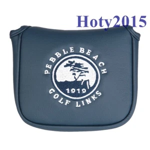 Pebble Beach Golf Square Mallet Putter Head Cover for Center Shaft Putters - Picture 1 of 26