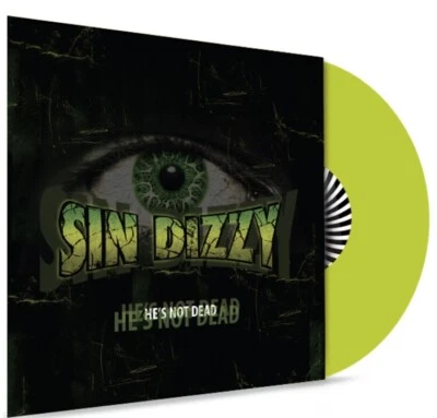 SIN DIZZY (OZ FOX) - HE'S NOT DEAD (NEW-LIME GREEN VINYL) STRYPER MICHAEL SWEET - Image 1 of 2