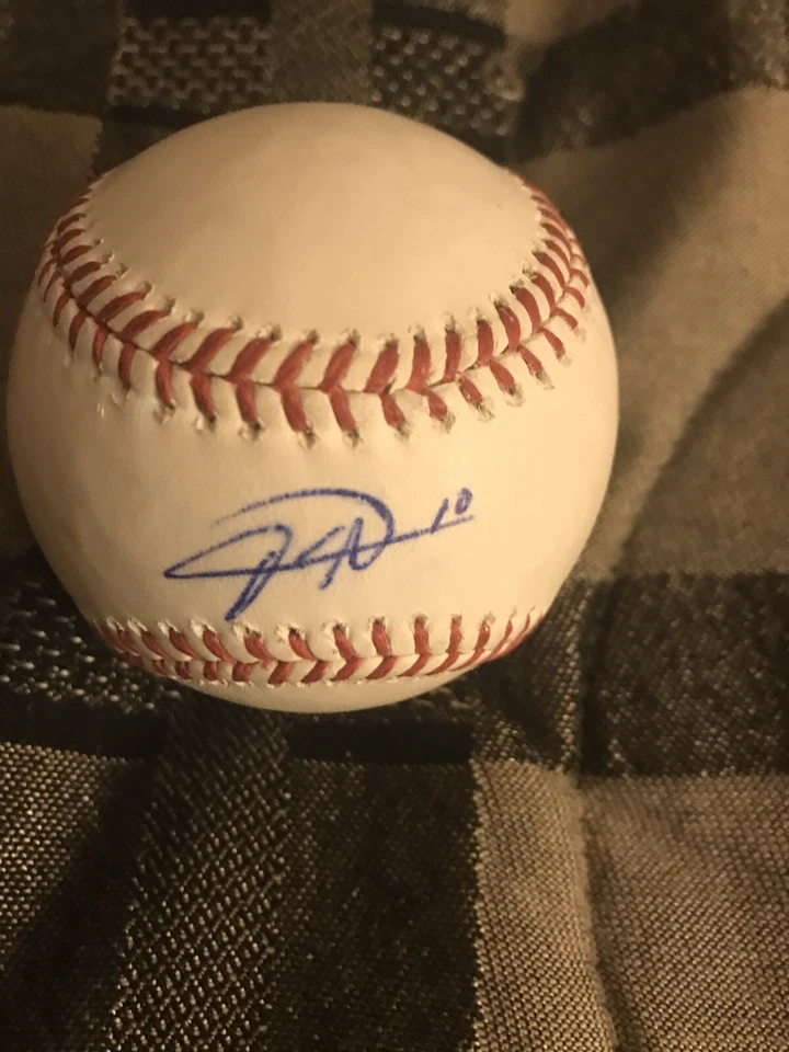Yulieski Gurriel Signed Autograph Major League Baseball Houston Astros - Image 1 of 1