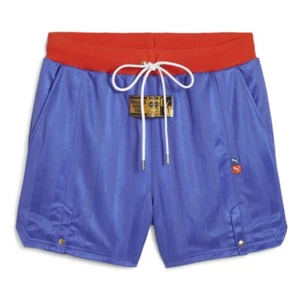 PUMA Childhood Dreams Fantasy Basketball Shorts Mens Blue Casual Athletic Bottom - Picture 1 of 2
