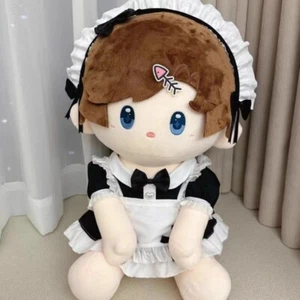 For 40cm Plush Doll Clothes Cute Maid Outfit Set Dress Up Clothes No Doll Gifts - Picture 1 of 8