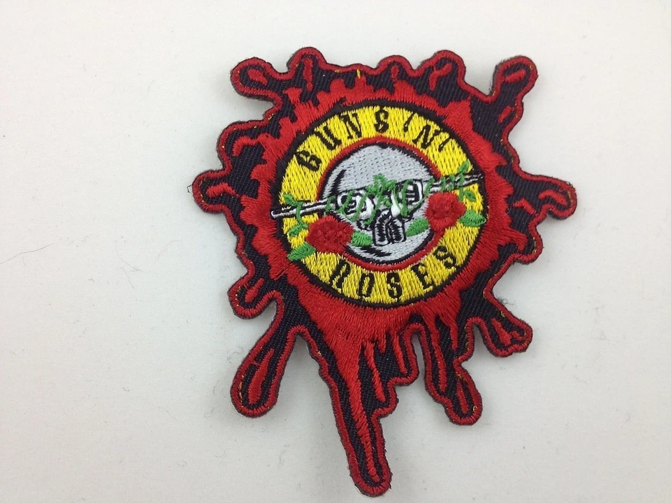 Guns N Roses Embroidered Patch ~ Bullit Hole ~ Genuine Licensed Item - Image 1 of 1