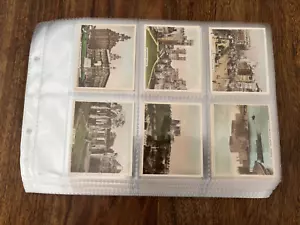 R & J HILL 1938 SETS 1 TO 5 "VIEWS OF INTEREST" CIGARETTE CARDS VG-EX 240 CARDS - Picture 1 of 7