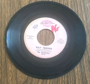 THE VONTASTICS: 1966 Beatles "Day Tripper" +"My Baby" ST. LAWRENCE Pink label - Picture 1 of 2
