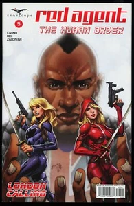 Red Agent : The Human Order #5 (5D cover) ~ Zenescope - Picture 1 of 1