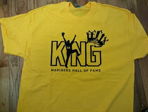 Camiseta Rey Félix Hernández del Salón de la Fama de los Marineros de Seattle 8/12/23 XL SGA HOF - Imagen 1 de 2