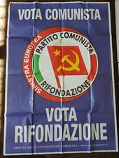 Manifesto Elettorale VOTA COMUNISTA 140x100 Cm