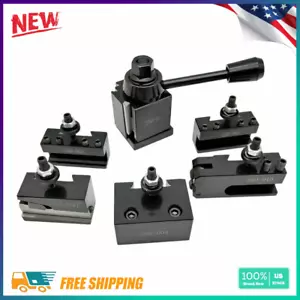 OXA Type 250-000 Quick Change Tool Post Holder Set for Mini Lathe up to 8 inches - Picture 1 of 10