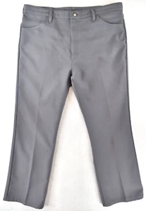 Vintage 90s 2000s Wrangler Wrancher Pants Gray Regular Straight Fit Mens 40x30 - Picture 1 of 23
