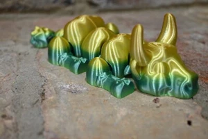 Impreso en 3D Lazy Bull - Imagen 1 de 6