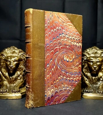 "OUIDA" Underground Author Novel RUFFINO Rare Leather Standard Edition Hardback - Image 1 of 4