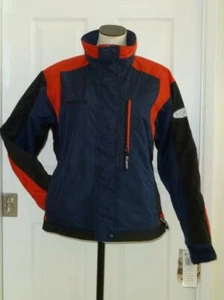 Rare! COLUMBIA Black Navy Red Ski Snow Board Midnight Kittyhawk Parka~L~NWT Vtg? - Picture 1 of 12