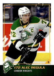 Alec Regula - 2019-20 London Knights Team Issued Rookie Card #17 - Picture 1 of 2