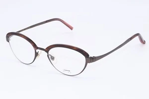 NEW SAMA HARLOW BRN/PINK TITANIUM BROWN PINK AUTHENTIC FRAMES EYEGLASSES 46-20 - Picture 1 of 4