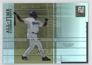 2003 Donruss Elite All-Time Career Best Tony Gwynn #AT-24 HOF