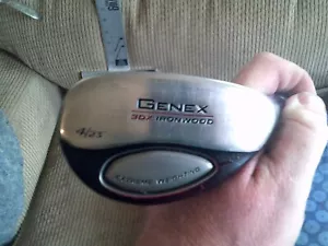 Nickent Genex 3DX Ironwood 23* #4 Hybrid. UST Regular Graphite. MRH. Nice Look! - Picture 1 of 9