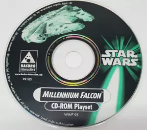 Star Wars Millennium Falcon Juego CD-ROM Disco PC Windows 95, 1998 SOLO CD-ROM - Imagen 1 de 2