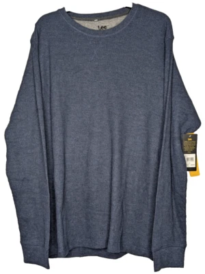 Sudadera Lee Para Hombre Índigo Azul Marino Talla XL Manga Larga Elastizada Súper Suave Nueva Con Etiquetas Foto 1 de 4