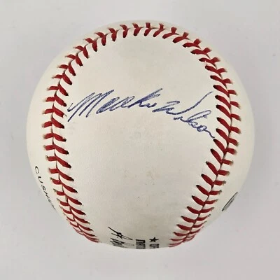 Mookie Wilson Signed Baseball. New York Mets. JSA - Image 1 of 3