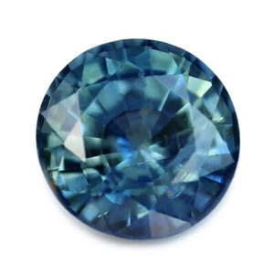 Certified 0.52ct Natural Blue Sapphire VS Clarity 4.51 mm Madagascar Round - Picture 1 of 4