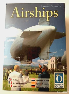 Airships - Build Great Dirigibles Boardgame by Queen Games New in Shrink - Picture 1 of 5
