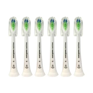 6x Philips Sonicare DiamondClean W Replacement White Brush Heads | No Box - Picture 1 of 2