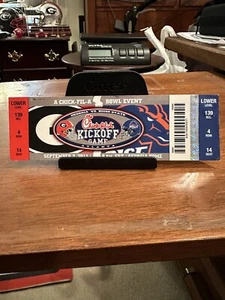 Georgia Bulldogs 2011 Chick-fil-A kickoff game ticket - Picture 1 of 8