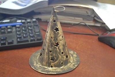 HANDMADE BRASS INCENSE STICK BURNER CATCHER HOLDER 6" #T-4116 - Image 1 of 4