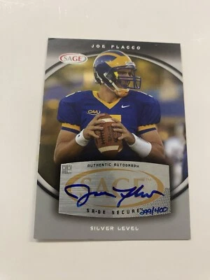 Sage Joe Flacco 2008 autógrafo/400 radiocontrol Baltimore Ravens MVP raro E598 Foto 1 de 4