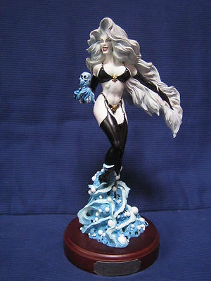 LADY DEATH DIAMOND Edition Porcelain Statue RARE 300 were made with Certificate! - Image 1 of 4