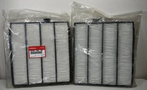 2 Genuine Cabin Air Filter For Honda style 80290-S0X-A01 OEM - Bild 1 von 2