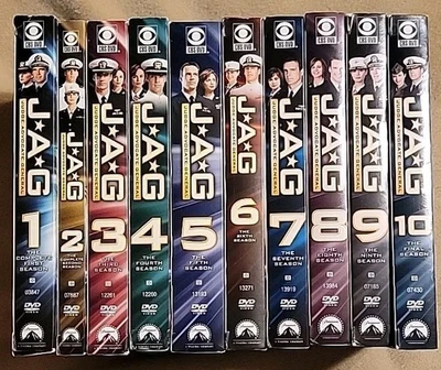 JAG: Complete Series DVD Seasons 1-10 Box Set LOT J.A.G. Judge Advocate General - Image 1 of 4