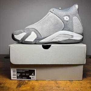 Größe 9,5 - Air Jordan 14 Retro Flint Grey - Bild 1 von 8