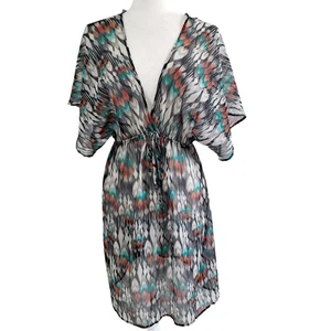 a.n.a Short Sleeve Coverup Dress - Picture 1 of 7