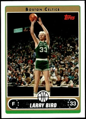 2006-07 Topps #33 Larry Bird E1 - Image 1 of 2