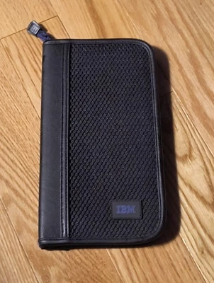 Vintage IBM CD and 3.5" soft wallet holder 黑色 — 第 1/4 张图片