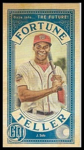 2019 Topps Gypsy Queen #FTM-JS Juan Soto Fortune Teller Minis Indigo #/250 - Picture 1 of 2