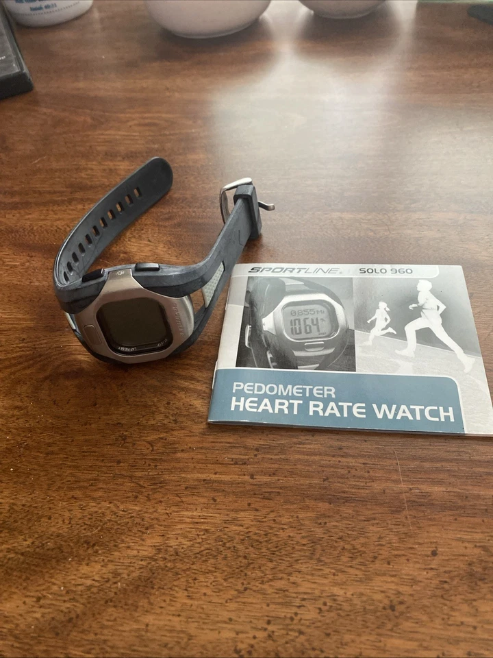 Sportline Solo 960 Pedometer Heart Rate Watch - Image 1 of 1