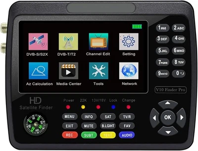 VISLONE V10 Pro Pointeur Satellite & Terrestre (Combo) – Mesureur de Champ DVB-S - Photo 1/4