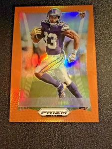2024 Panini Prizm Deca Aaron Jones Orange 11/49 #207 Minnesota Vikings - Foto 1 di 2