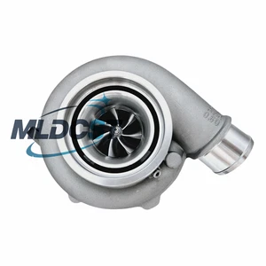 Ultra High Flow Dual Ceramic Ball Bearing GTX3071R Turbo AR .60 T3 .63AR Housing - Picture 1 of 14