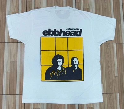 Nitzer Ebb 1991 Ebbhead Band Industrial T Shirt Full Size S-5XL PA198 - Image 1 of 3
